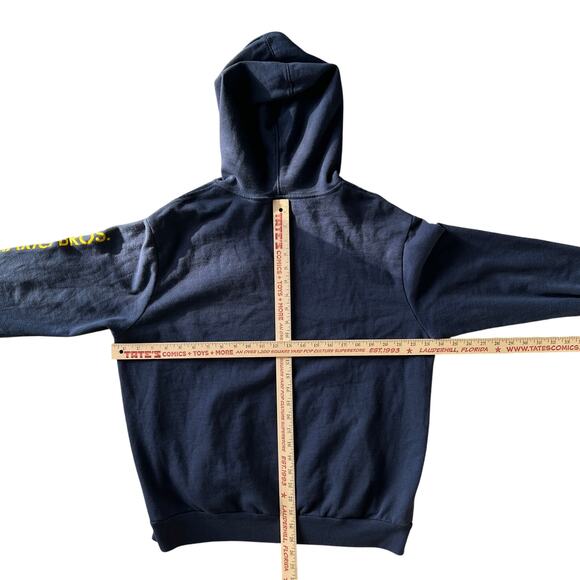 Super Mario Bros Hoodie Since Eighty-Five Navy Blue Nintendo XL 2020 - Picture 5 of 8